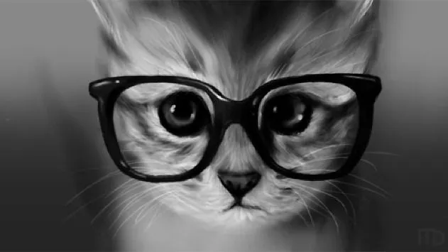 gato hipster | Tumblr