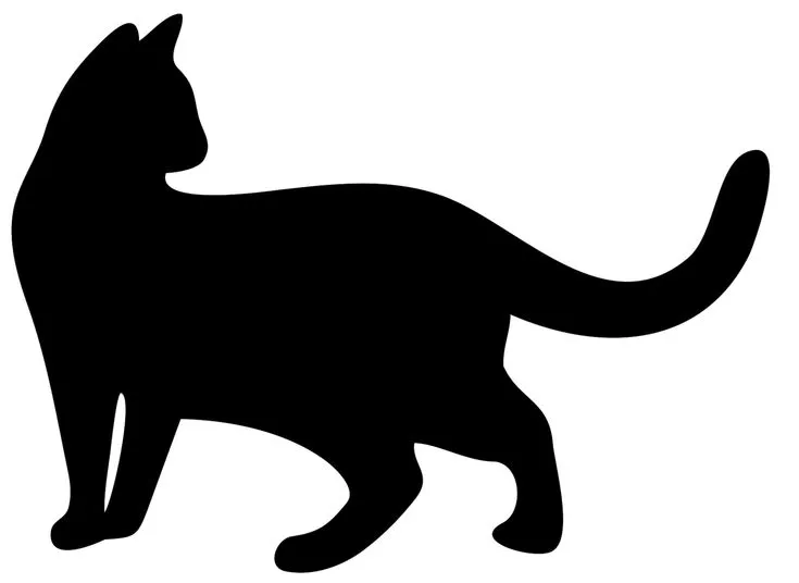 gato de siluetas | Gatos siluetas, Gatos, Siluetas