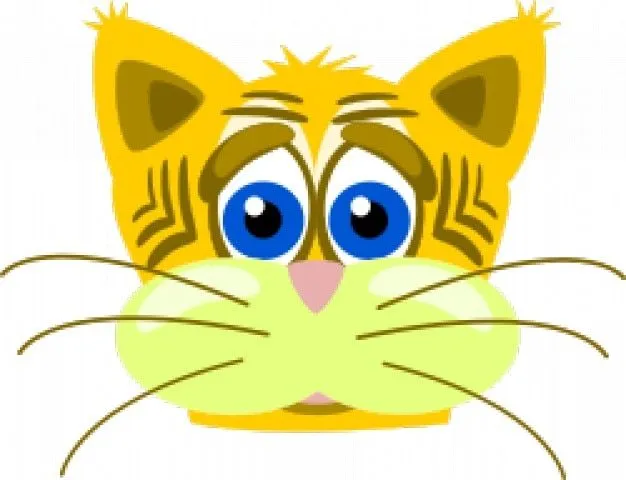 gato tigre triste | Descargar Vectores gratis