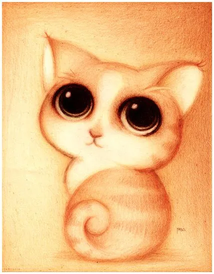 gatos animados tiernos - Buscar con Google | pinturas | Pinterest ...