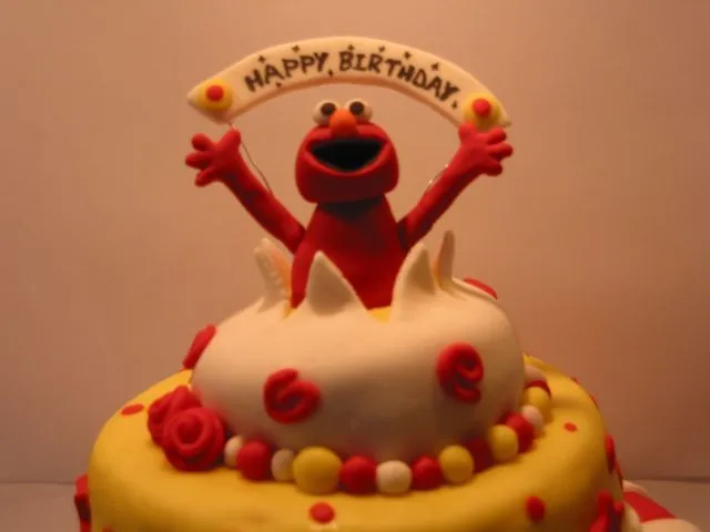 Geburtstag-Erwachsene » Torte mit Elmo für mich!