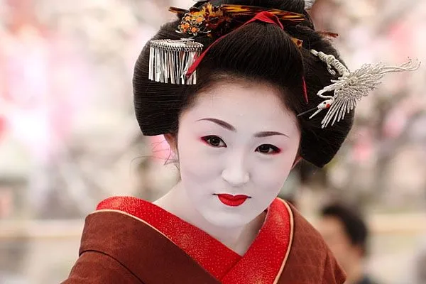 Geisha makeup tutorial and pictures - yve-style.com