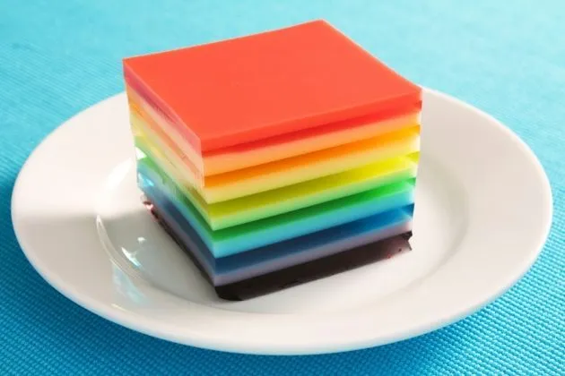 como-hacer-gelatina-de-colores ...