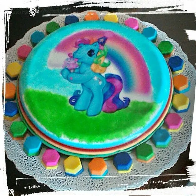 Gelatinas decoradas#pony#mylittlepony#arcoiris#cumpleaños#pedidos ...