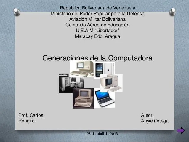 Generaciones del computador