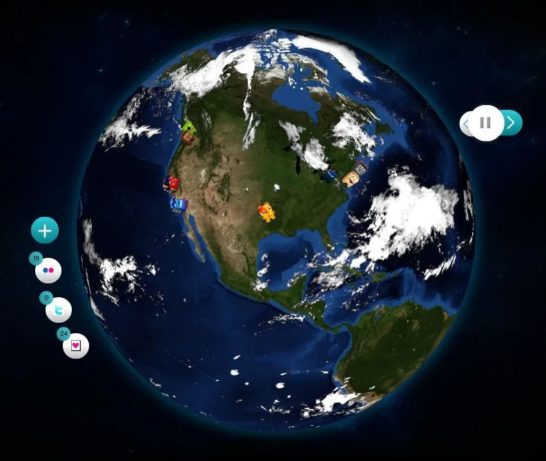 GeocoEarth: Visualiza los tweets en tiempo real en un globo ...