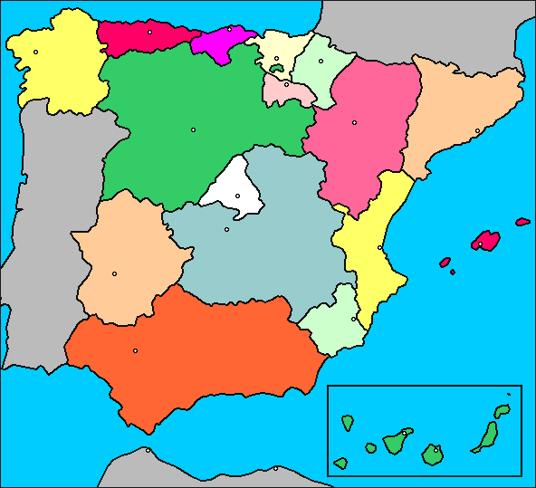Geografía 3º ESO: Mapas de España