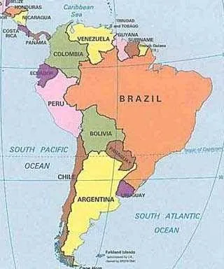 Geografia Para Todos: Mapa Da América Latina Geografia Para Todos: Mapa Da América Latina