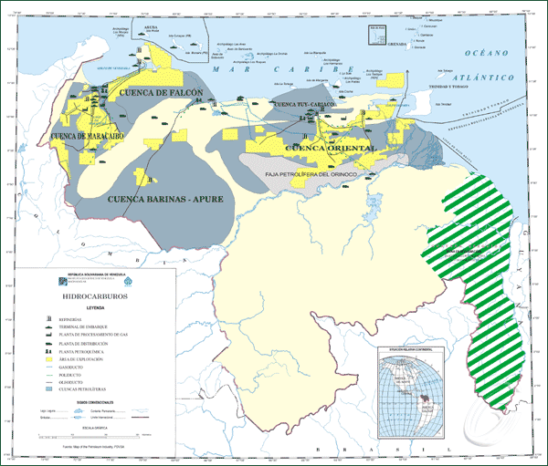 Geología Venezolana: Mapas de Venezuela