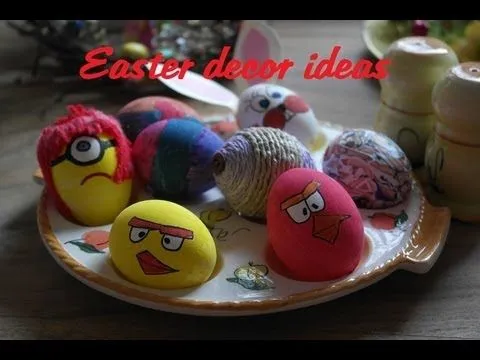 Get ready with me... for Easter! Pretty Easter table decoration ...