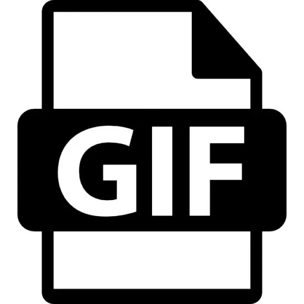 Gif símbolo formato de archivo | Descargar Iconos gratis