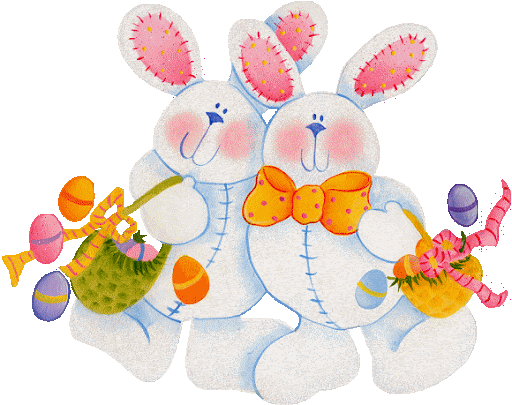 Gifs animados de Huevos, Conejos y Muñequitos de Pascua | BloggerGifs