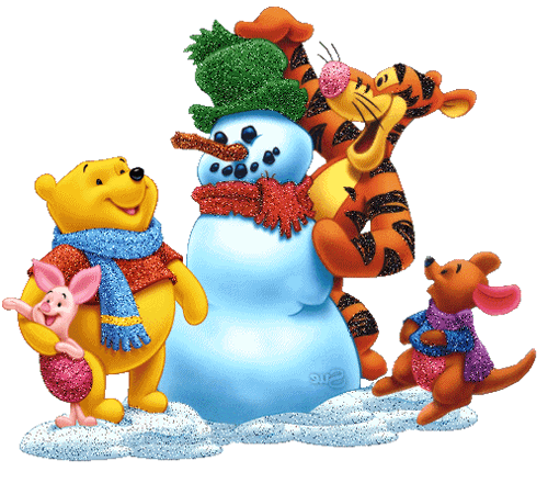 Gifs animados de Munecos de nieve en navidad, animaciones de ...