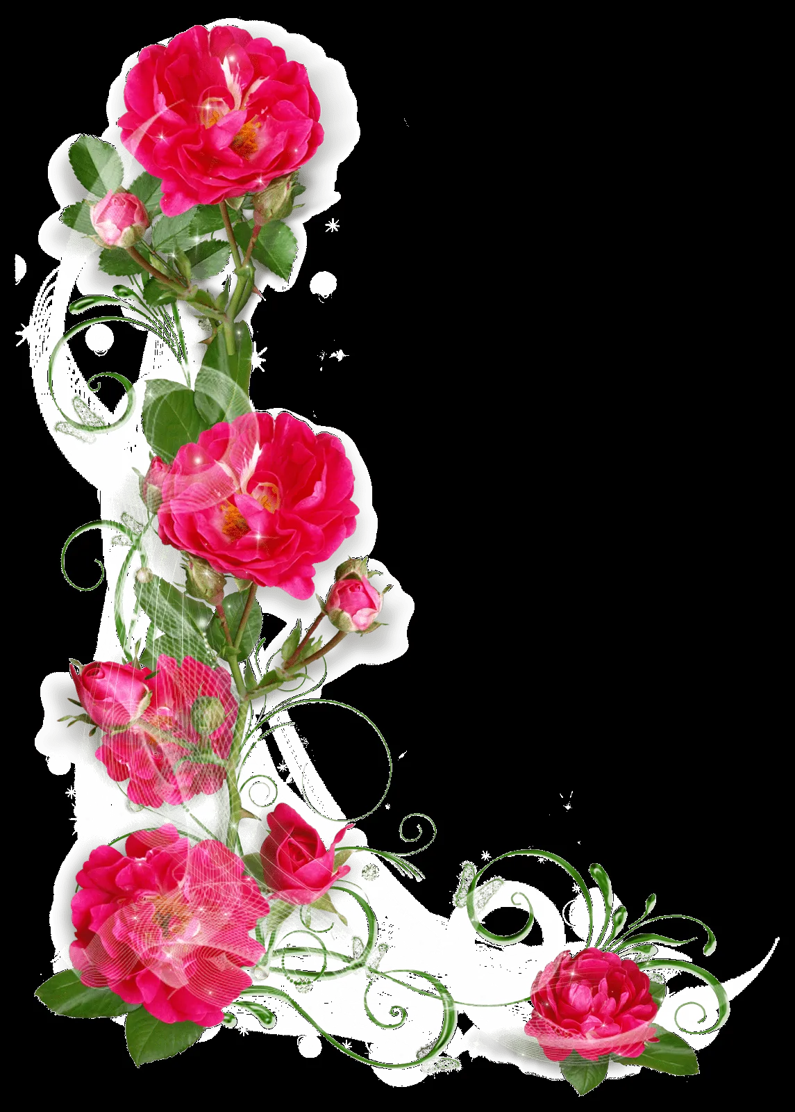 GIFS : MARCOS ESQUINEROS PARA FOTOS DE FLORES GIFS : MARCOS ESQUINEROS PARA FOTOS DE FLORES