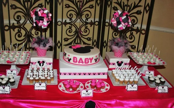 Girl baby shower on Pinterest | Diaper Cakes, Minnie Mouse and ...