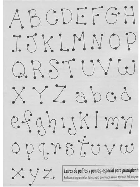 Imagenes de abecedario de de letras raras - Imagui