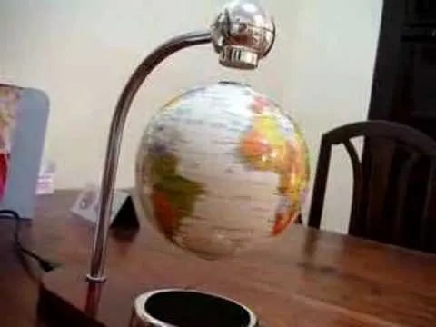 Globo terraqueo flotante /Levitating globe - YouTube