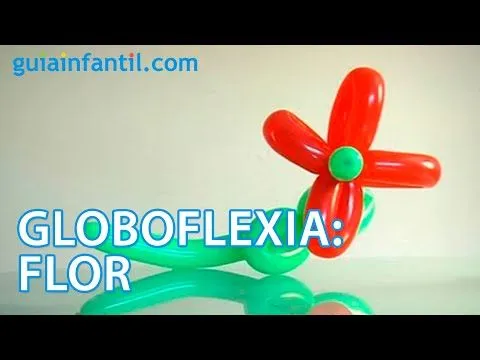 Globoflexia: aprende a hacer una flor - YouTube