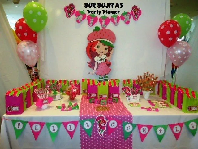 Strawberry Shortcake Birthday Party Ideas | Parties and Photos
