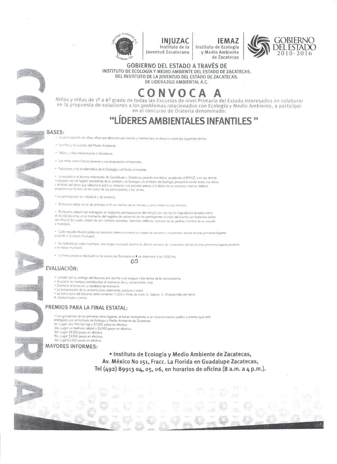 Gobierno Municipal de Tlaltenango sept2010- dic2011: CONCURSO DE ...