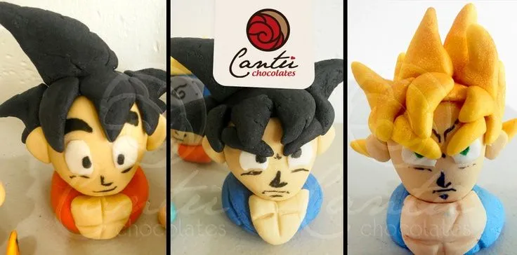 Goku 1-2-3 cupcakes top | AWESOME CAKES | Pinterest