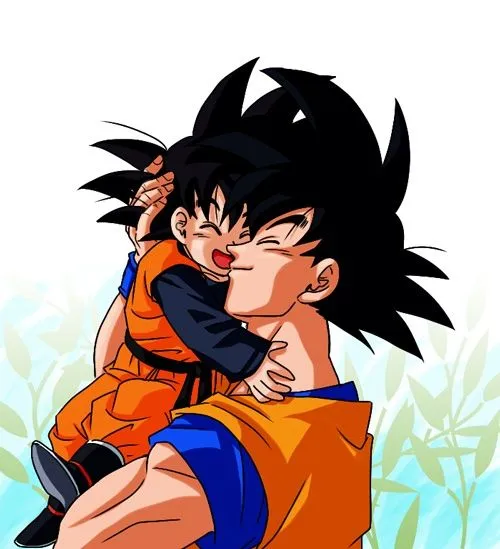Goku and Goten, Happy Father's Day | Dragon Ball Ultimate Pics ...