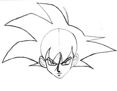 Goku de Dragon Ball - Tutoriales de Como dibujar a en Personajes ... Goku de Dragon Ball - Tutoriales de Como dibujar a en Personajes ...