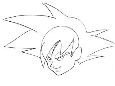 Goku de Dragon Ball - Tutoriales de Como dibujar a en Personajes ... Goku de Dragon Ball - Tutoriales de Como dibujar a en Personajes ...