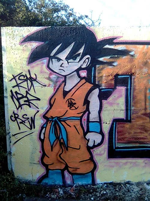 Goku on da Street by dadouX on DeviantArt