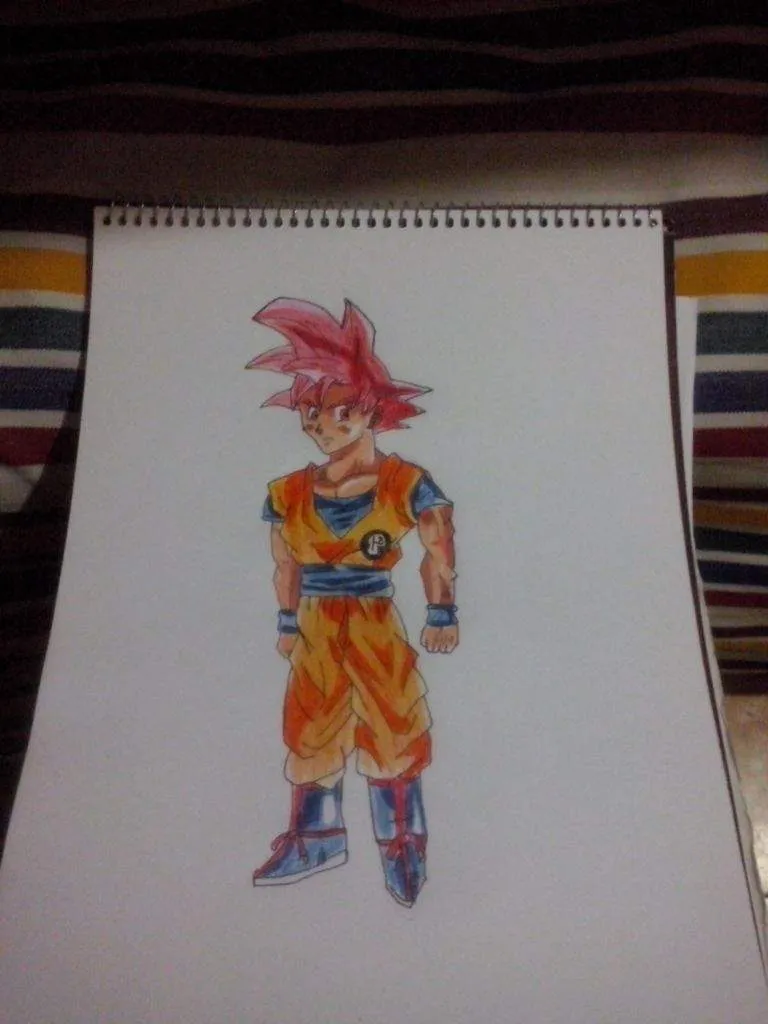 Goku ssj dios (supa saiyajin godo) | •Arte Amino• Amino Goku ssj dios (supa saiyajin godo) | •Arte Amino• Amino
