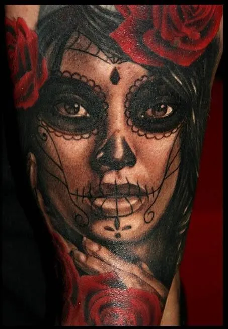 la catrina tattoos | la Catrina...half sleeve + cover up in ...