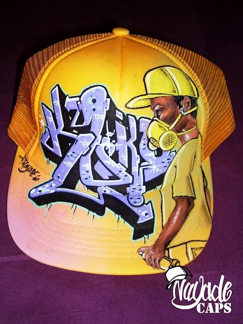 Gorra 'Graffiti Writer' | Nayade Caps Gorras personalizadas Custom ...