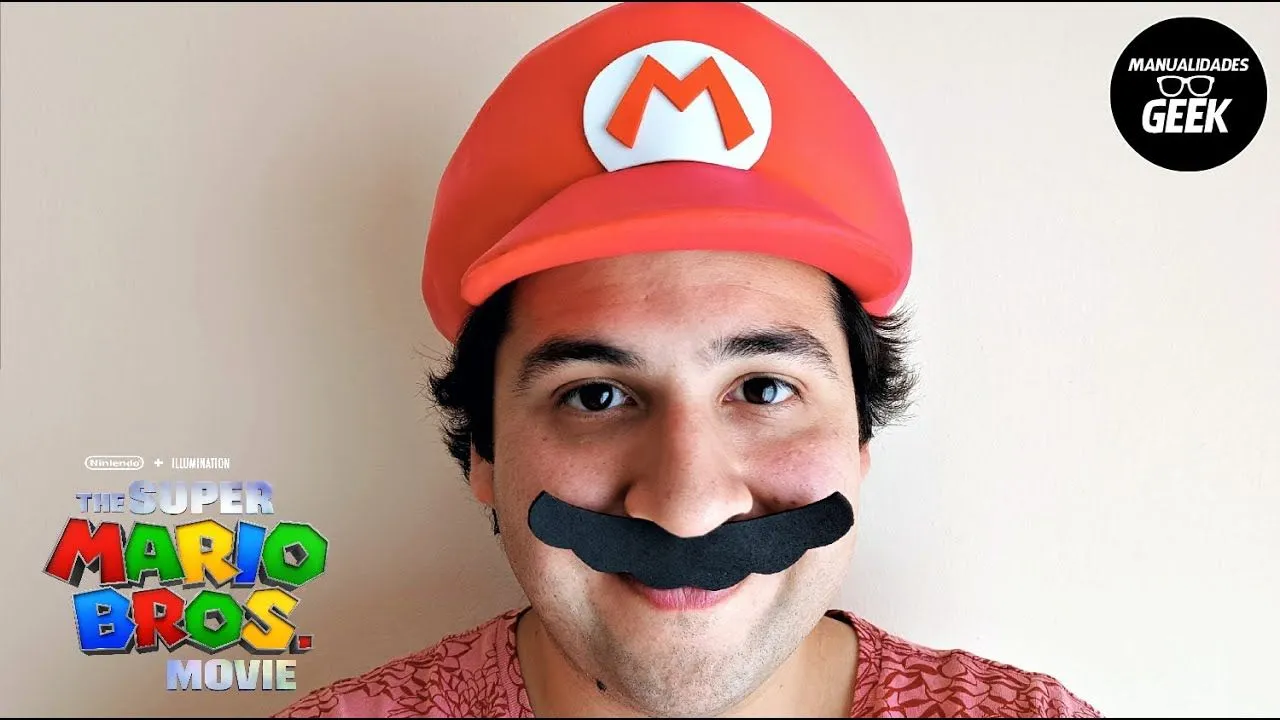 Como hacer la Gorra de Mario de The Super Mario Bros The Movie  DIY/TUTORIAL/MANUALIDAD - YouTube