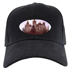 Gorras ajustables, dibujo Castillo de Drácula. Gorras ajustables, dibujo Castillo de Drácula.