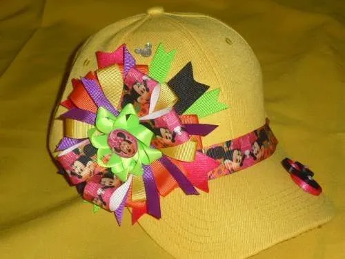 gorras decoradas ,lazos para niñas y grandes de calidad | A ...