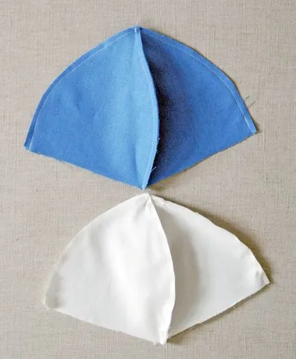 Molde gorra de tela para bebés - Imagui