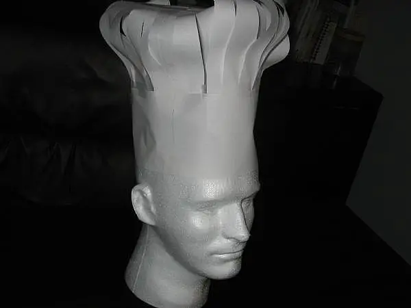 Como puedo hacer un gorro de chef con papel - Imagui