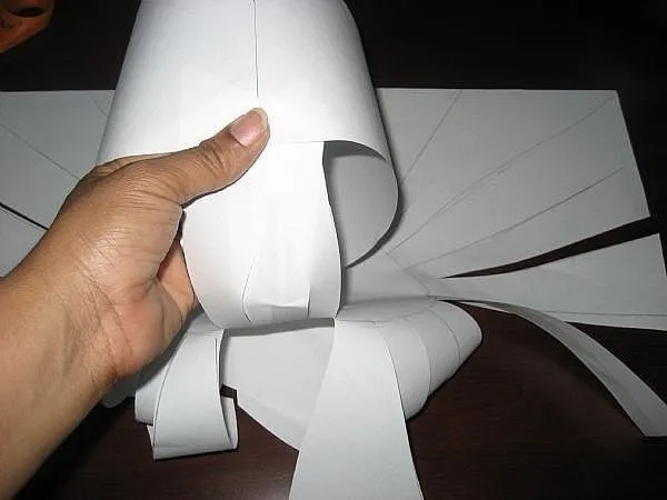 Como hacer un gorro de chef de papel - Imagui