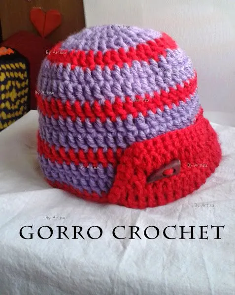 gorro en crochet (2) | Aprender manualidades es facilisimo.com
