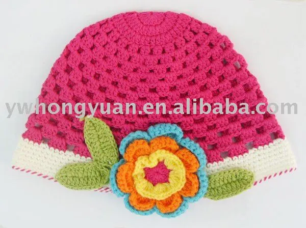 Gorras de hilo crochet - Imagui
