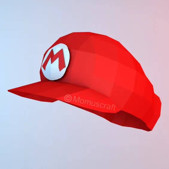 Gorro de Mario | Momuscraft