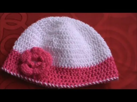 Gorro Para Mujer En Crochet ( Ganchillo) - YouTube