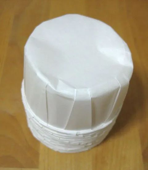 Como hacer un gorro de panadero en papel - Imagui