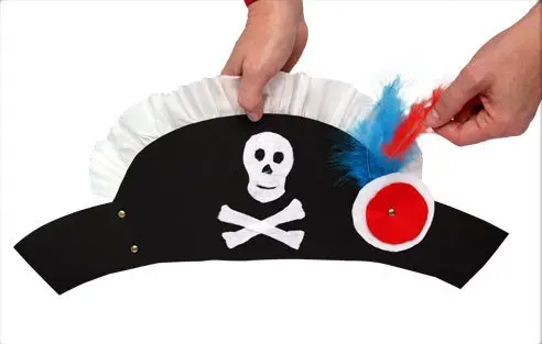 Como hacer un gorro pirata | Manualidades InfantilesManualidades ...