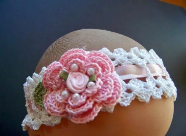 Gorros y cintillos tejidos on Pinterest | Crochet Headbands, Ear ...