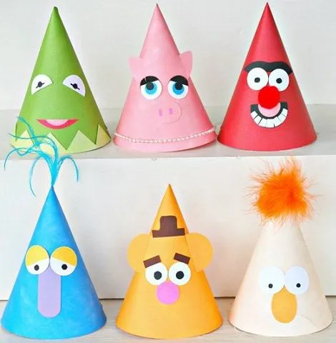 Sombreros y gorros divertidos para fiestas infantiles