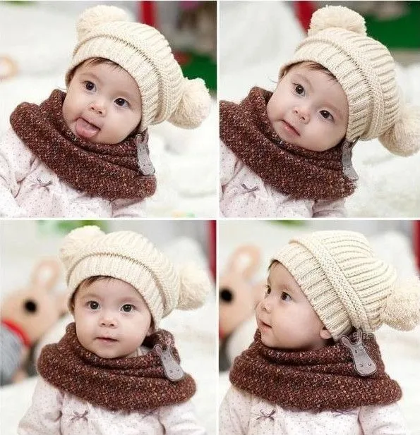 Gorros de lana para bebés nenas - Imagui