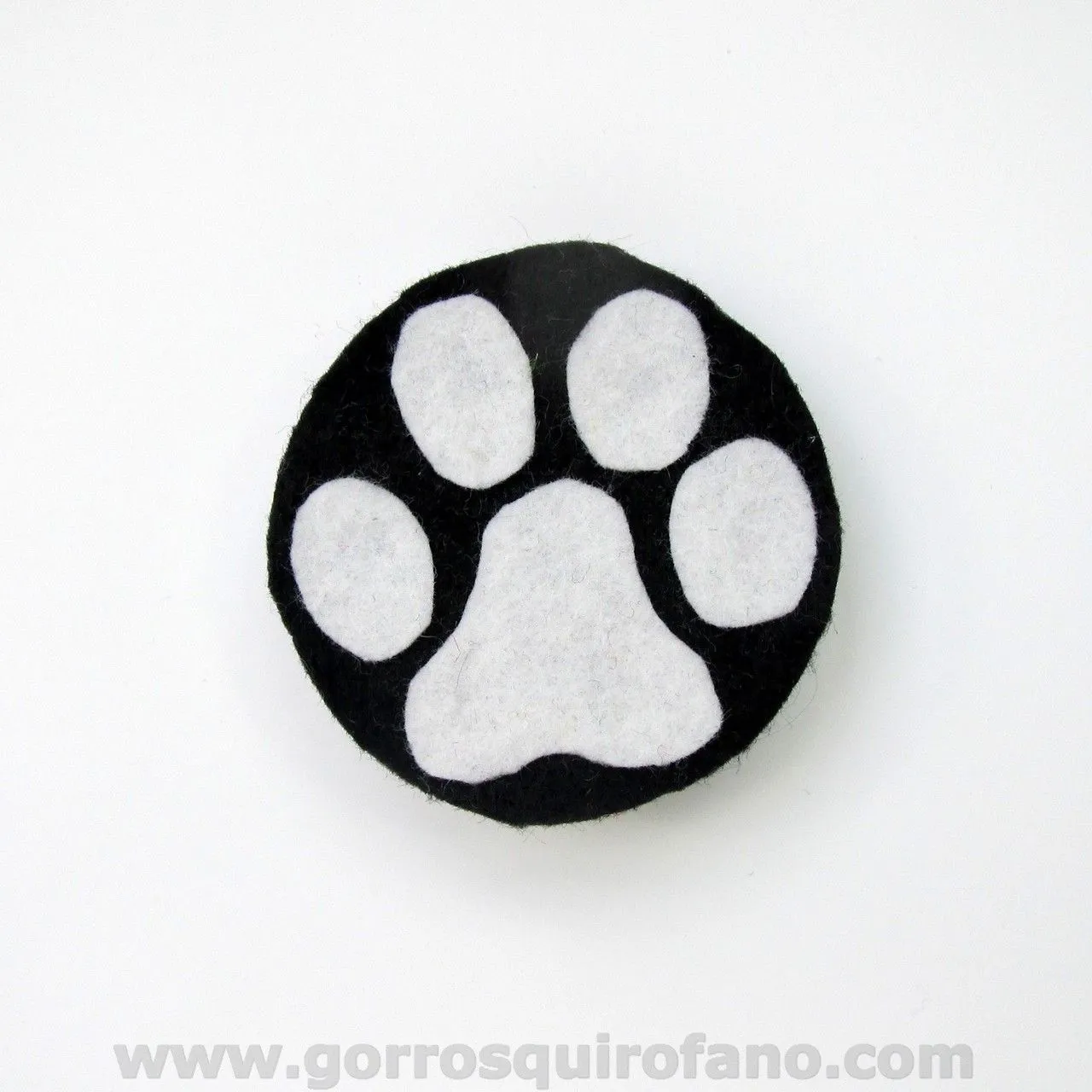 Gorros Quirofano | Broche de fieltro Veterinaria Huella Perro ... Gorros Quirofano | Broche de fieltro Veterinaria Huella Perro ...