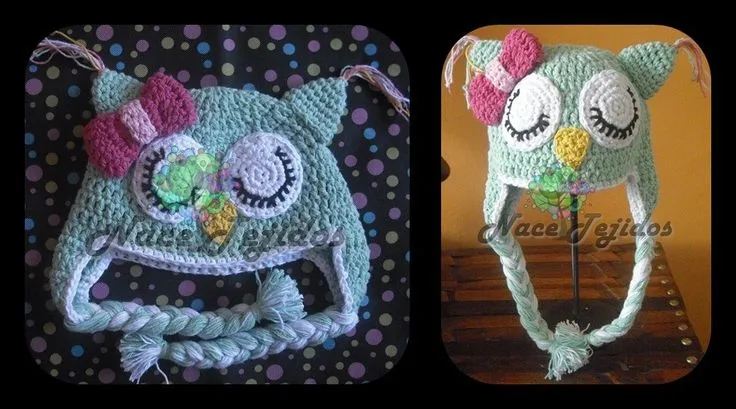 gorros-tejidos-en-crochet-forma-de-animales-nace-tejidos_MLV-F ...