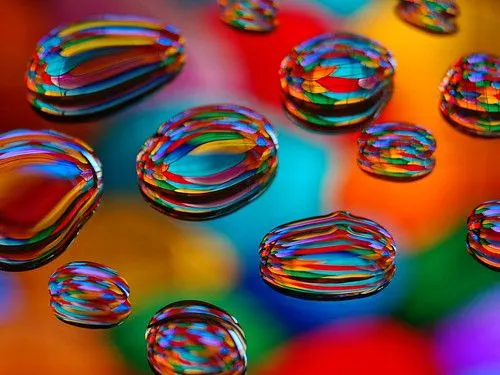 Gotas de color - Macrofotografía - Comunidad Nikonistas